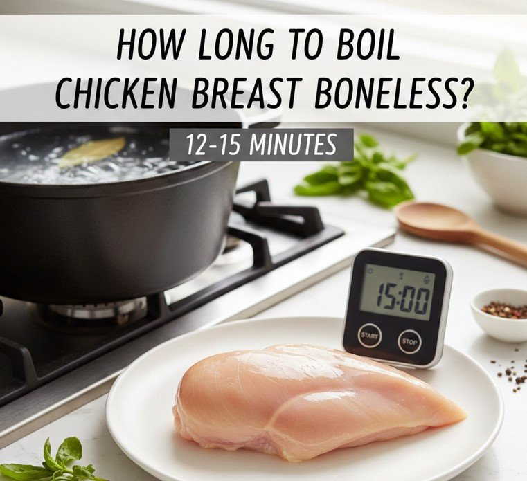 How Long to Boil Chicken Breast Boneless