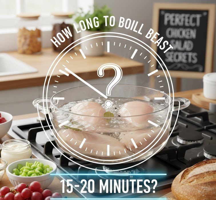 How Long to Boil Chicken Breast for Chicken Salad