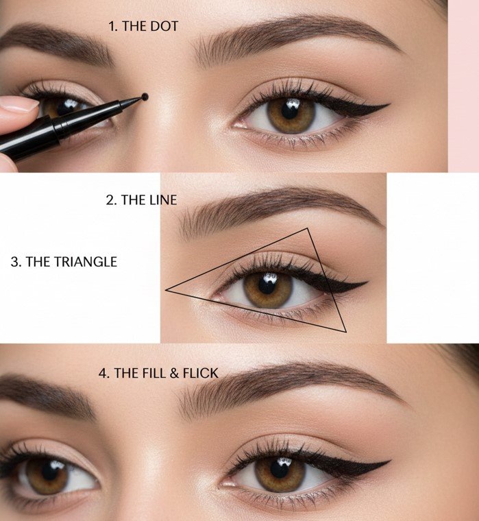 How to Apply Eyeliner Wings