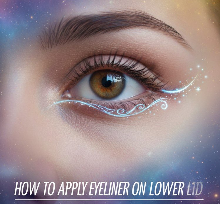 How to Apply Eyeliner on Lower Lid