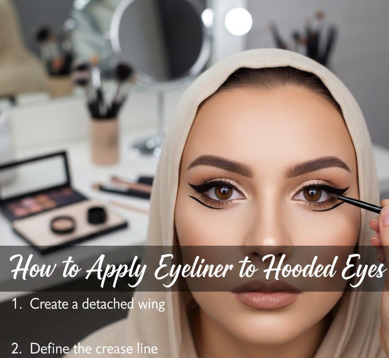 How to Apply Eyeliner to Hooded Eyes