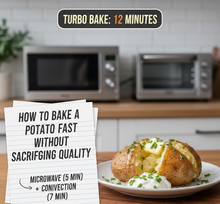 How to Bake a Potato Fast Without Sacrificing Quality