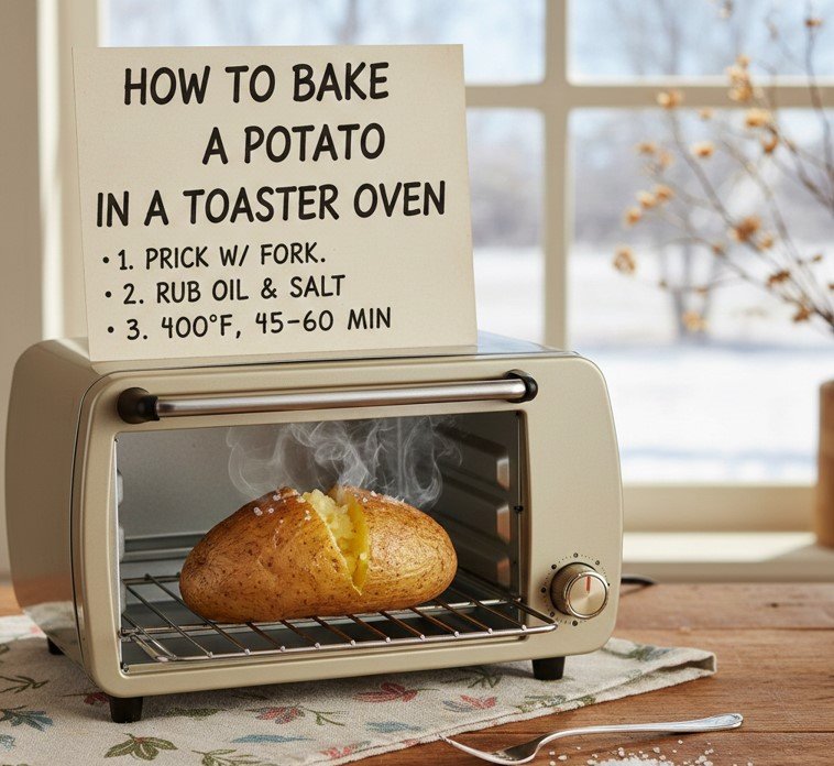 How to Bake a Potato in a Toaster Oven