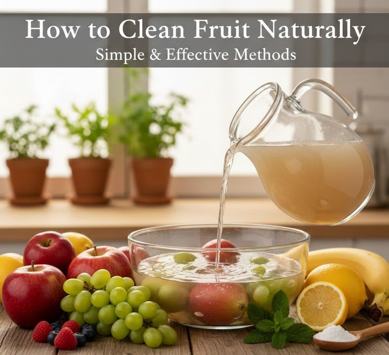 How to Clean Fruit Naturally