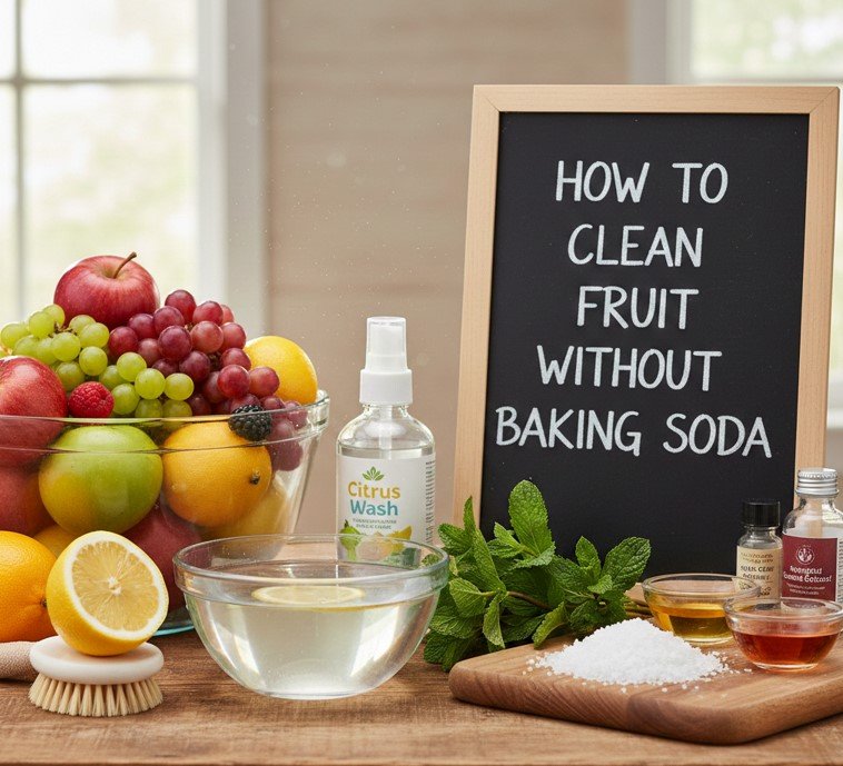 How to Clean Fruit Without Baking Soda