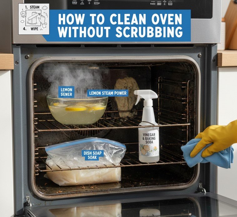 How to Clean Oven Without Scrubbing