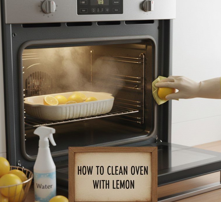 How to Clean Oven with Lemon