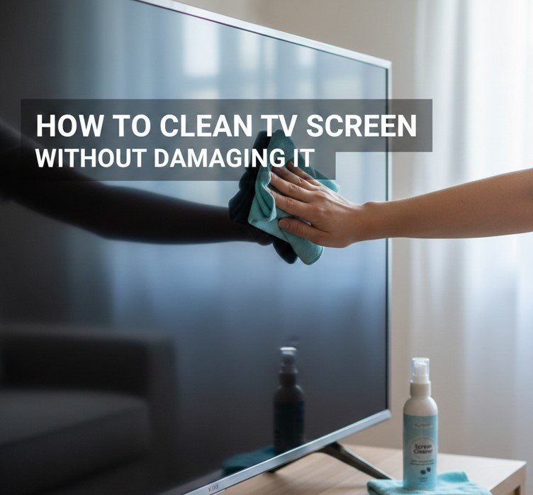 How to Clean TV Screen Without Damaging It 1