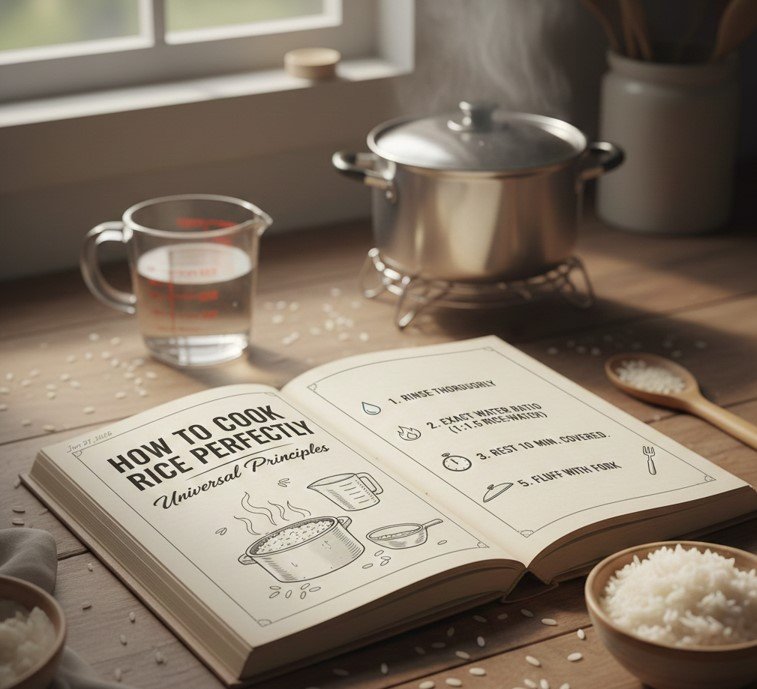 How to Cook Rice Perfectly Universal Principles