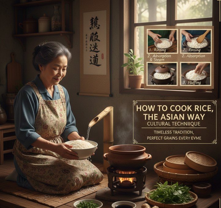 How to Cook Rice the Asian Way Cultural Technique