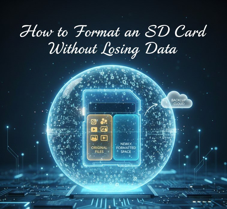 How to Format an SD Card Without Losing Data