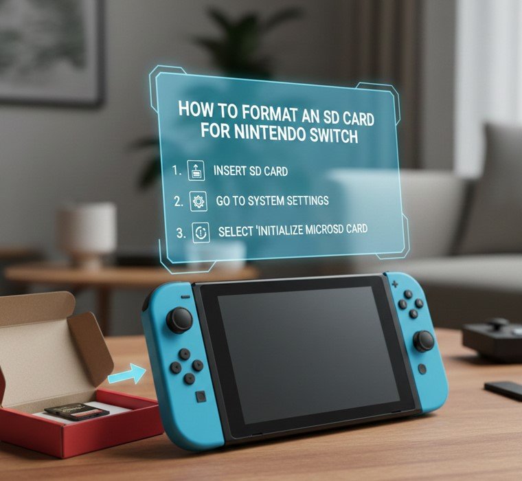 How to Format an SD Card for Nintendo Switch