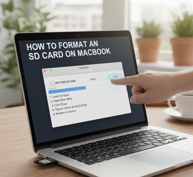How to Format an SD Card on MacBook