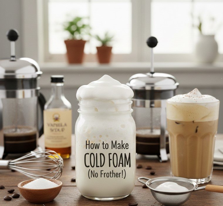 How to Make Cold Foam Without a Frother