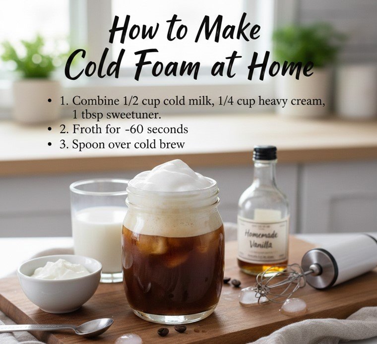 How to Make Cold Foam at Home