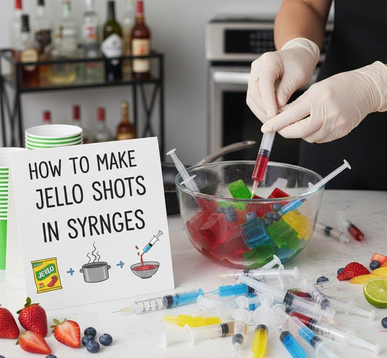 How to Make Jello Shots in Syringes