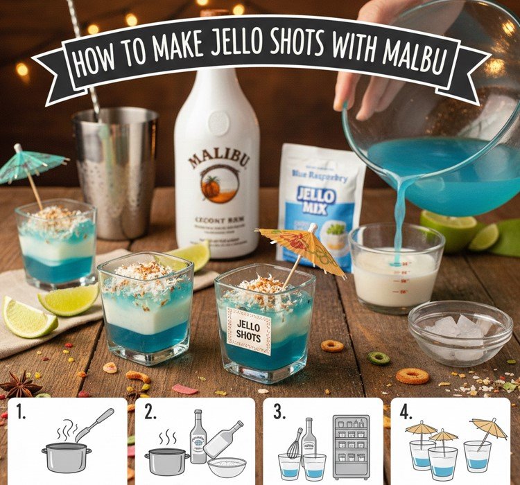 How to Make Jello Shots with Malibu