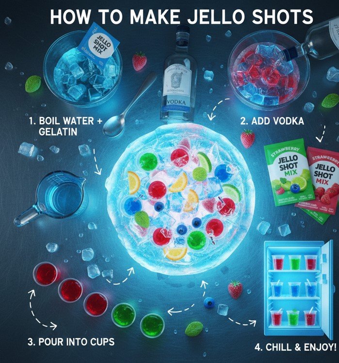 How to Make Jello Shots with Vodka