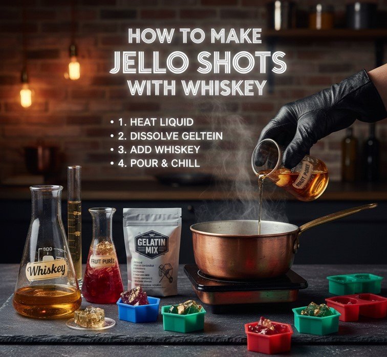 How to Make Jello Shots with Whiskey