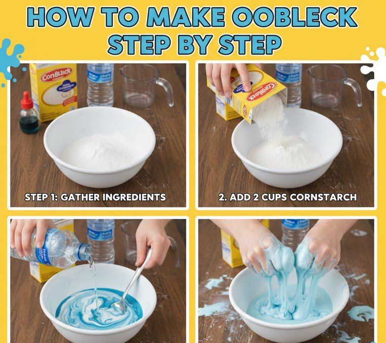 How to Make Oobleck Step by Step 1