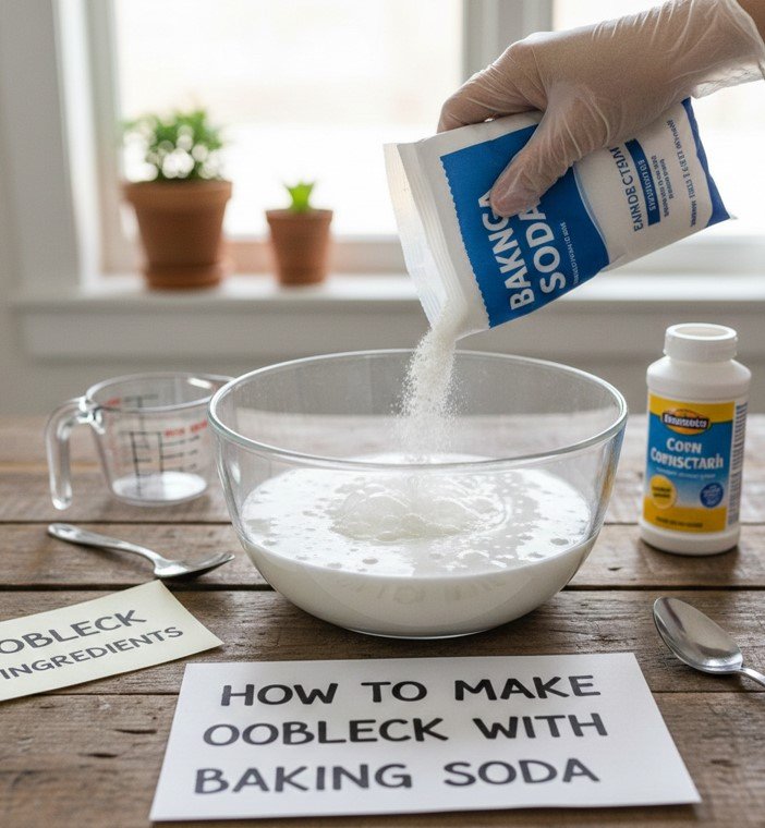 How to Make Oobleck with Baking Soda