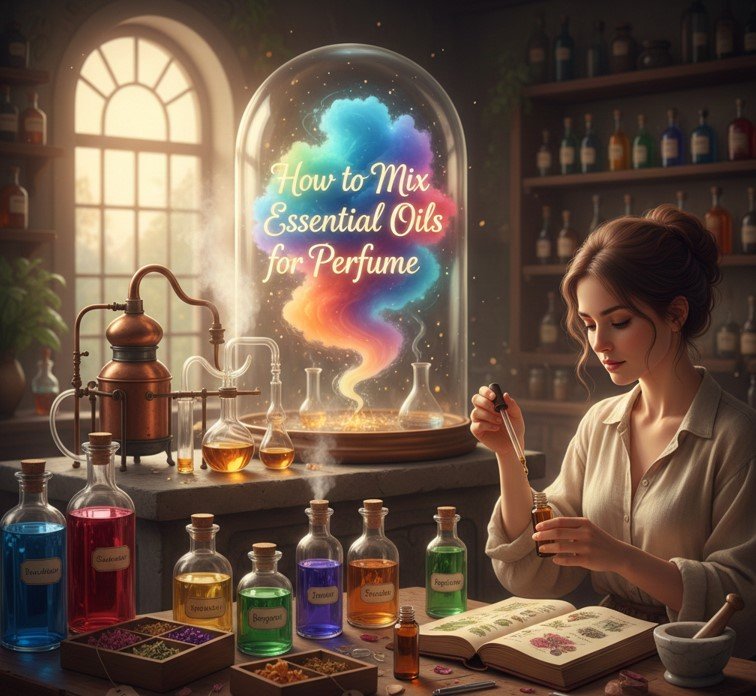 How to Mix Essential Oils for Perfume
