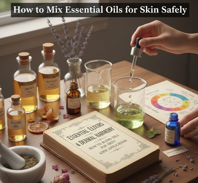 How to Mix Essential Oils for Skin Safely
