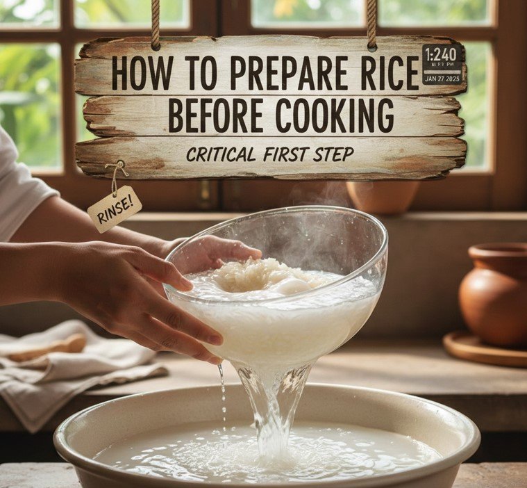 How to Prepare Rice Before Cooking Critical First Step