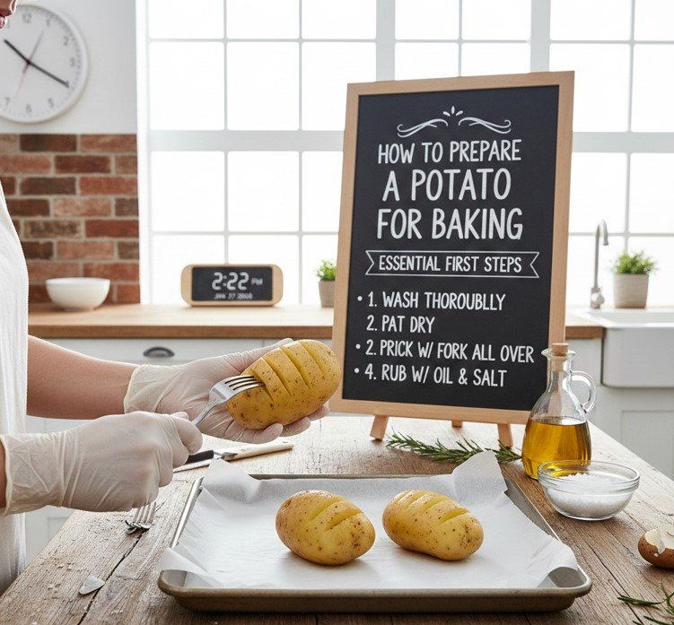 How to Prepare a Potato for Baking Essential First Steps