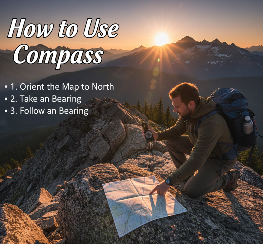 How to Use a Compass