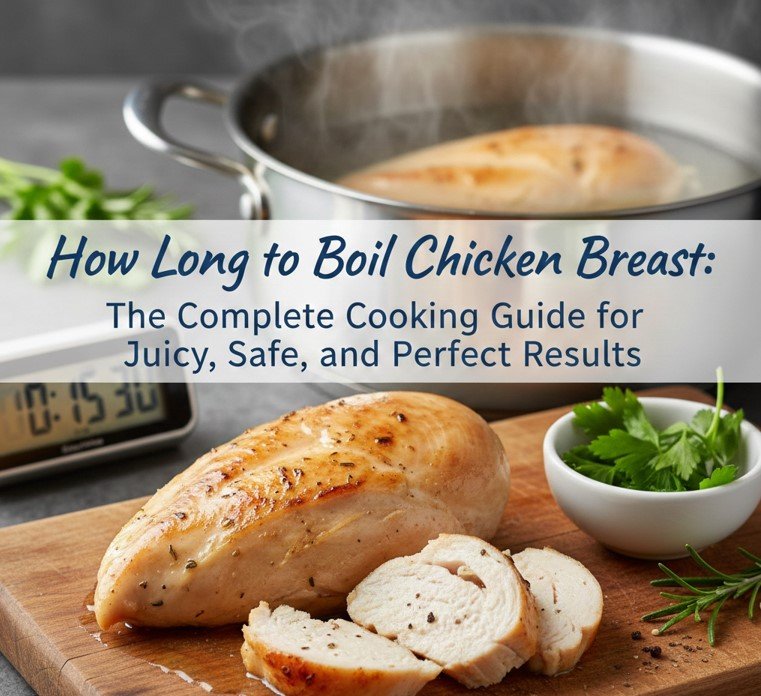 how long to boil chicken breast