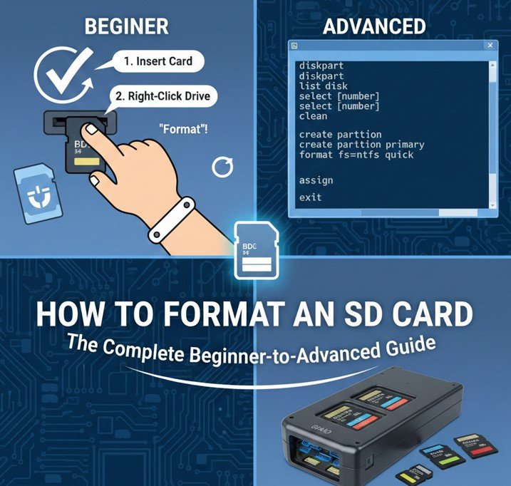 how to format an sd card
