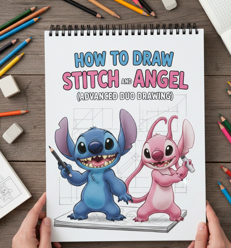 How to Draw Stitch (Complete Beginner-to-Pro Drawing Guide) image 80