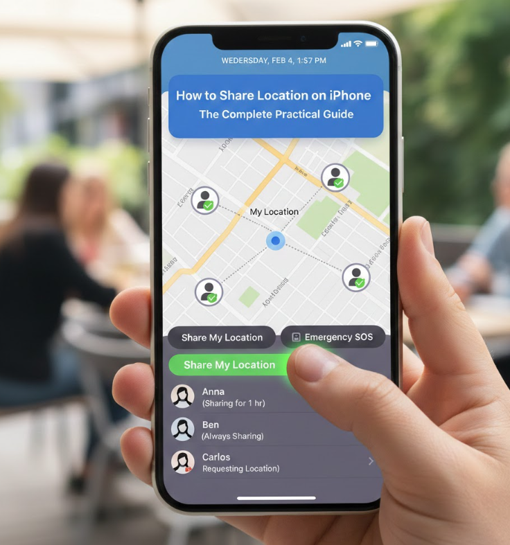 How to Share Location on iPhone
