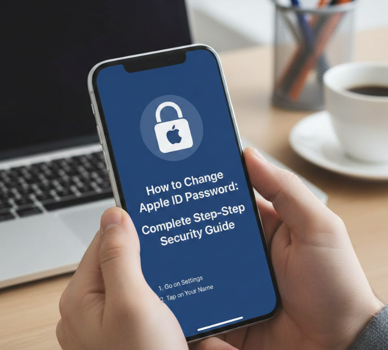 How to Change Apple ID Password